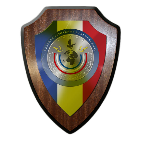 Wappenschild RCC Reserve citoyenne cyber defense Frankreich Cyber Abwehr #21826