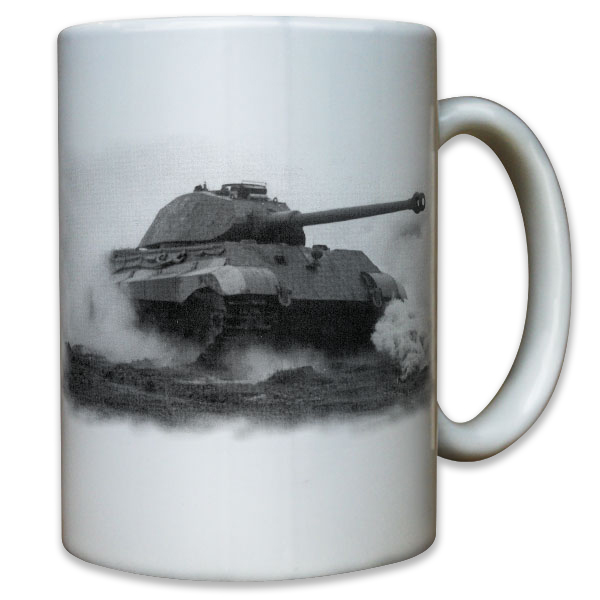 Königstiger Tiger 2 Panzer Panzerkampfwagen IV Normandie Ardennen - Tasse #9136