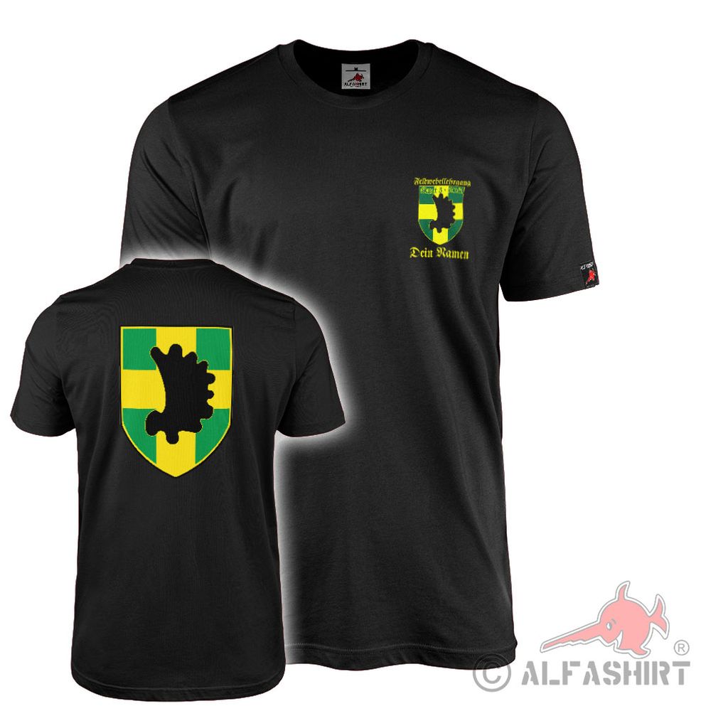 T-shirt personalized sergeant course 3 quarter USH 1 #42741