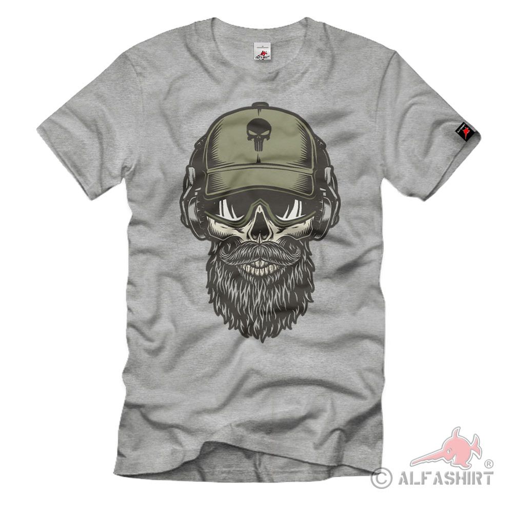 Contractor Skull US Army Mercenary Operator Security Service T-Shirt # 36239 