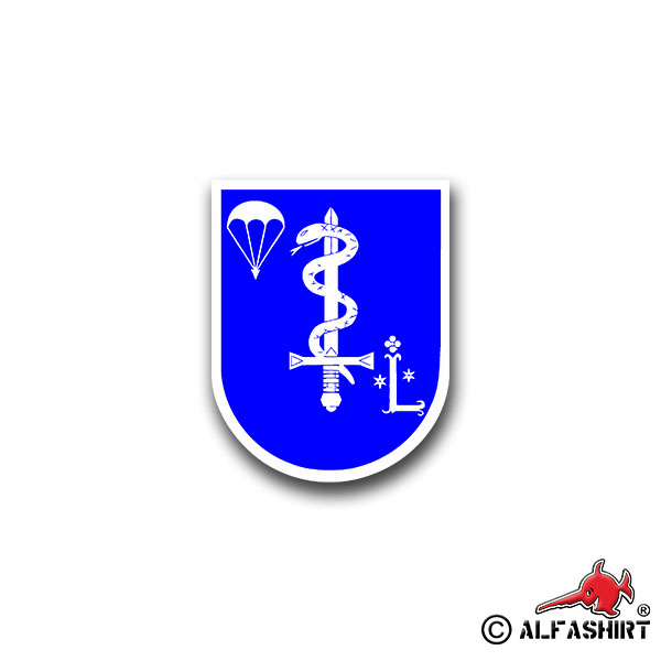 Aufkleber/Sticker Kdo Kommando SES Leer Ostfriesland Sani Sanitäter 6x7cm A813