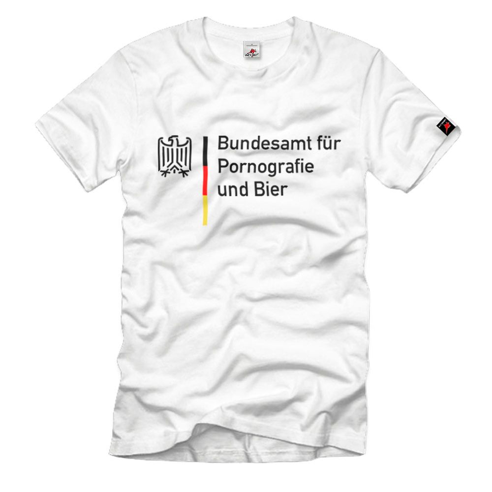 Bundesamt für Pornografie und Bier Männer Shirt Geschenk  Mann T-Shirt#37542