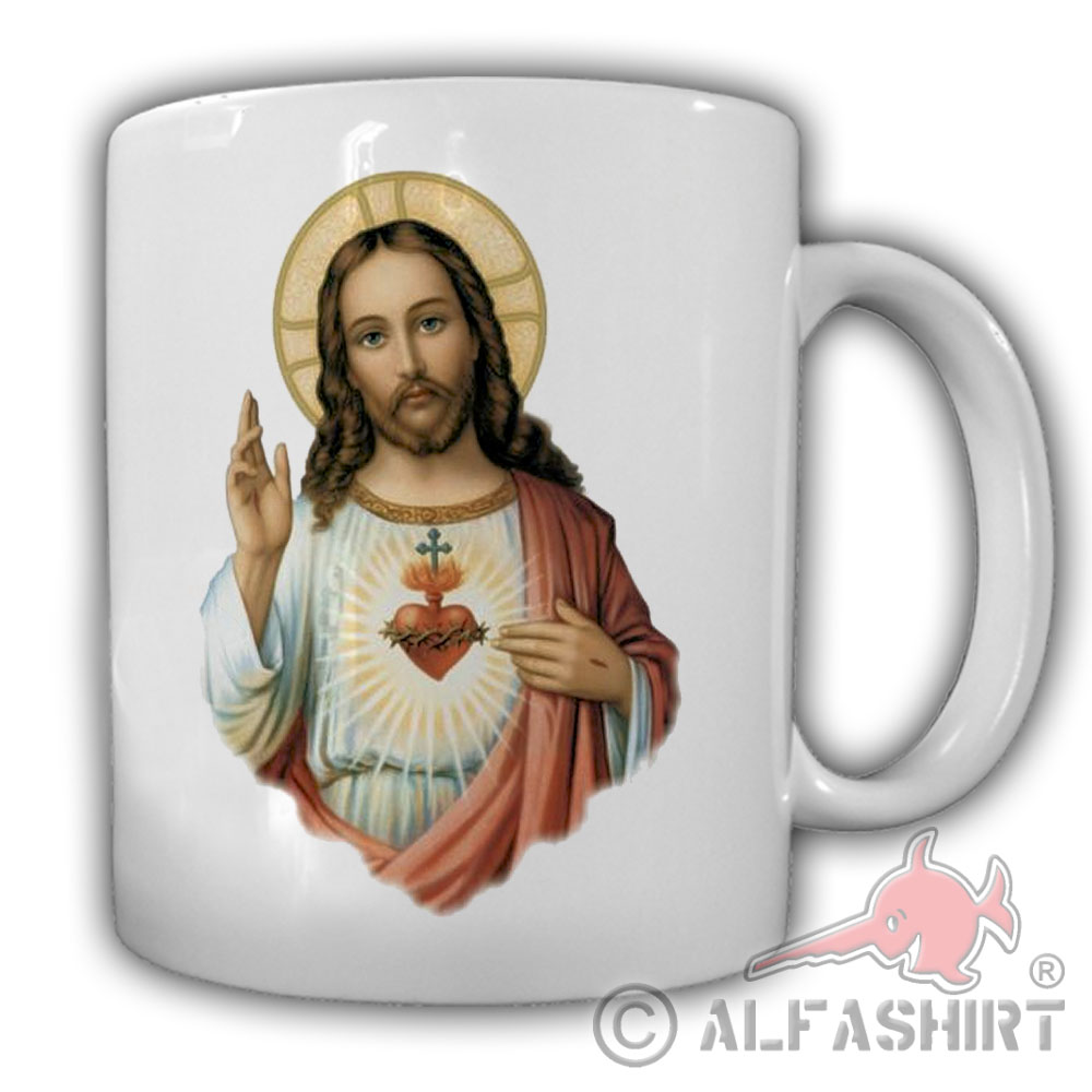 Jesus Sacred Heart Typ 4 Mary Sacred Heart Jesus Cristus Kaffee Tasse #27623