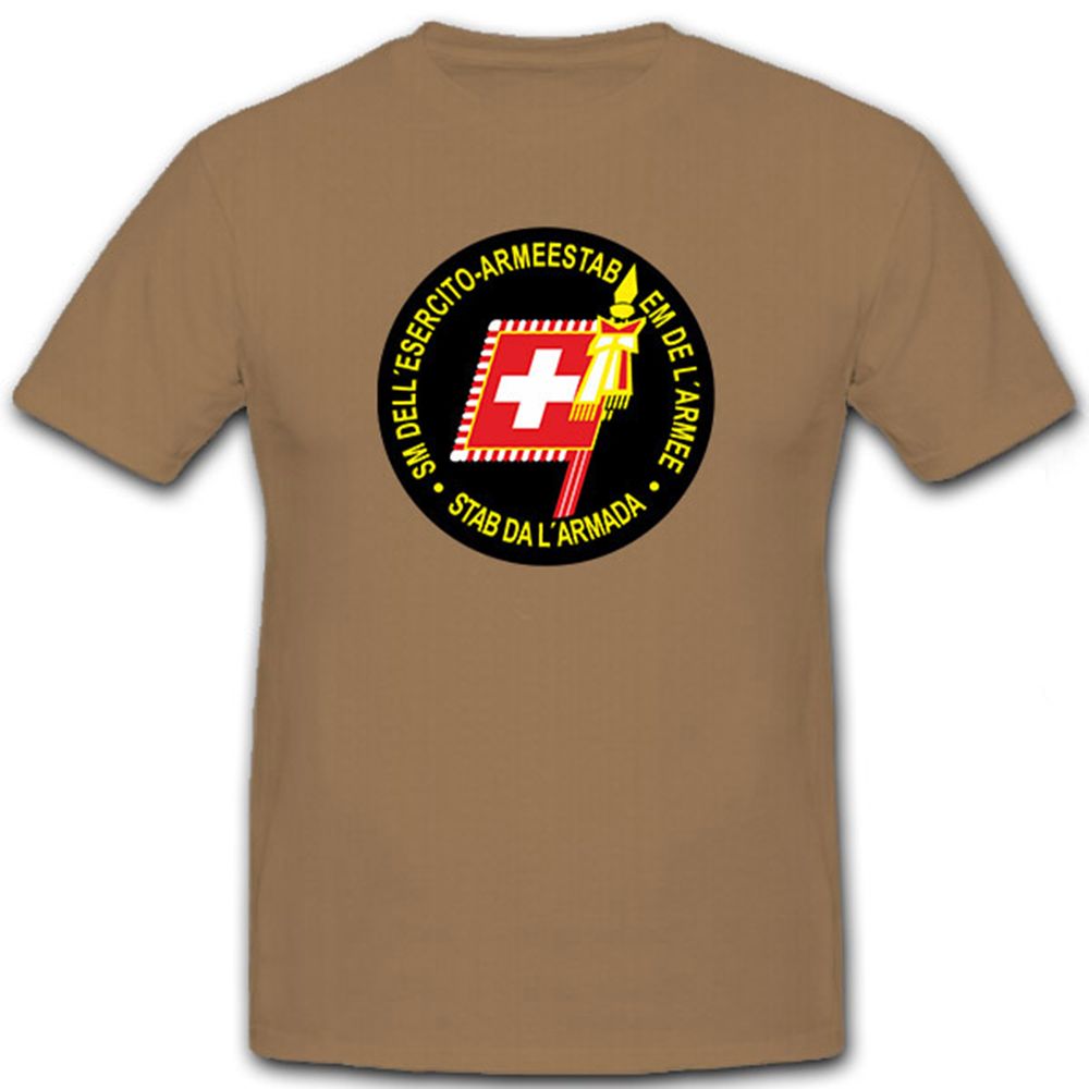 SM DELL'ESERCITO ARMEESTAB EM DE L'ARMEE - STAB DE L'ARMADA - T Shirt #6768