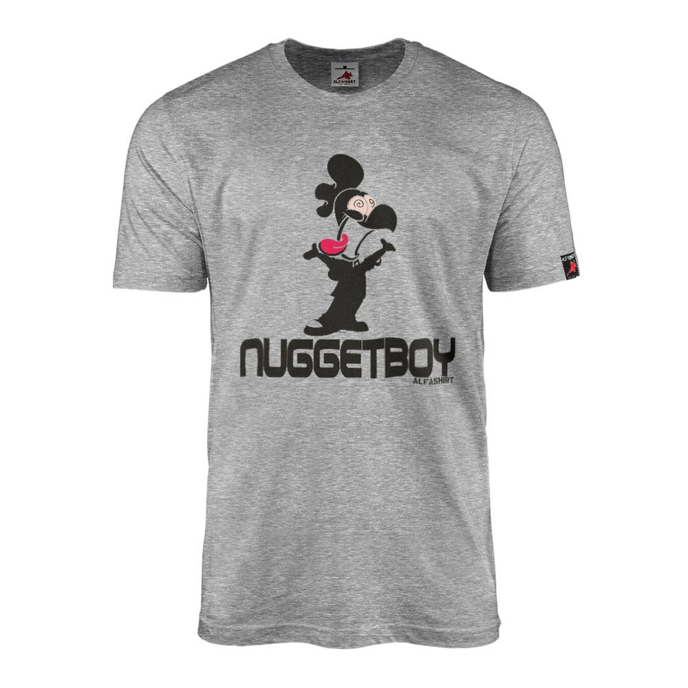 Nuggetboy Fun Humor Crazy Fun Chicken Rooster Chicken T-Shirt22899