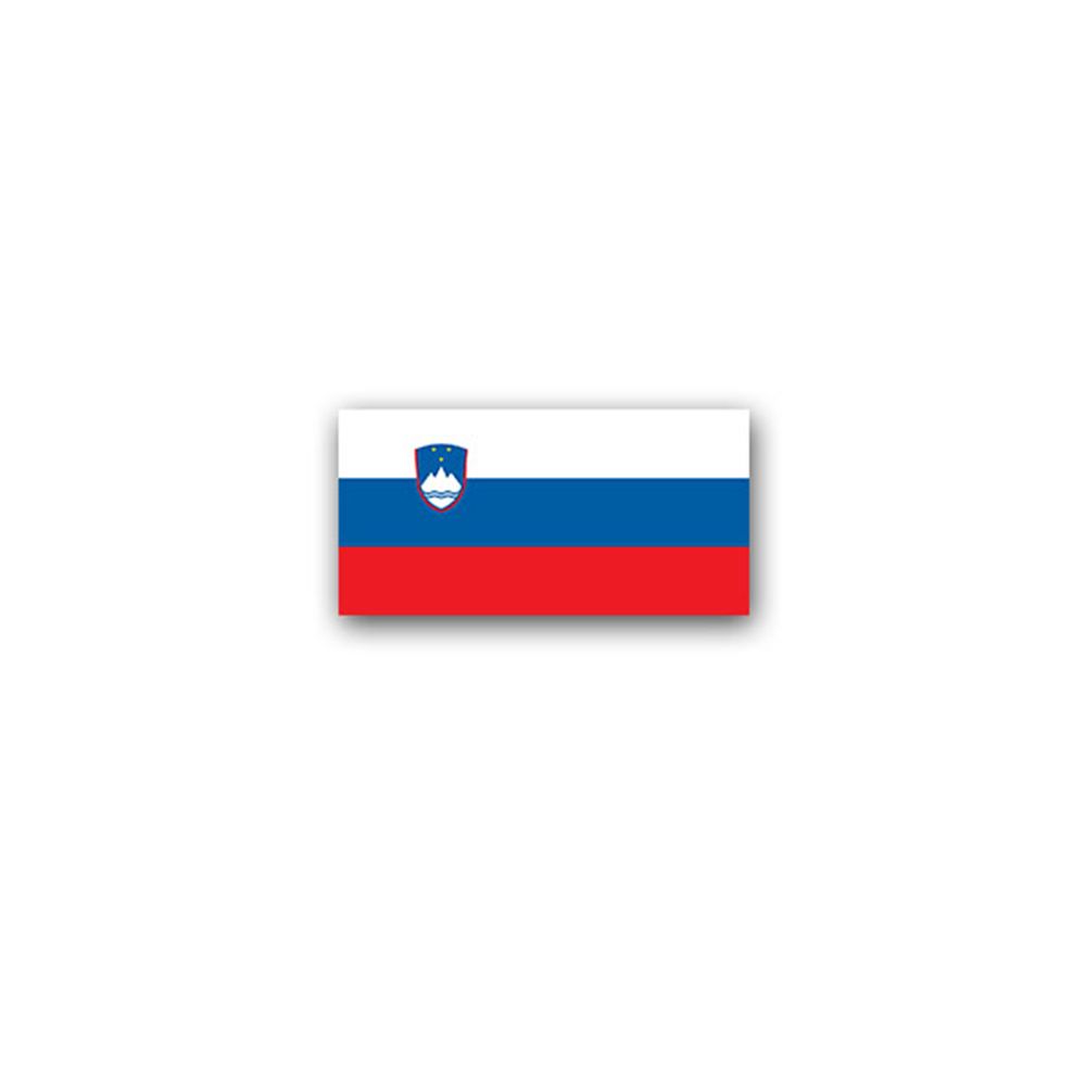 Aufkleber/Sticker Slowenien Flagge Republika Solvenija Slowenisch 7x3,5cm A3030