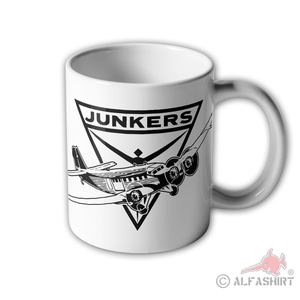 Tasse Tante Ju 52 Flugzeug Oldtimer 52-3m Wellblech Beplankung Flug #31937