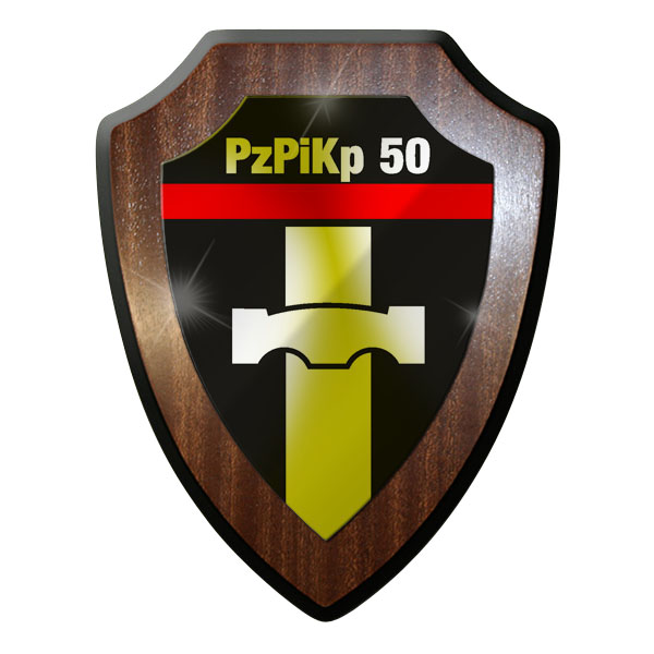 Wappenschild- PzPiKp 50 Panzerpionierkompanie 50 Panzer Pioniere Kompanie #8859