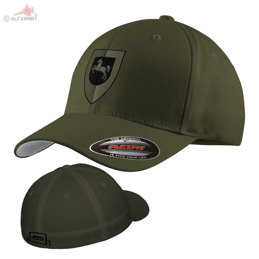 Flexfit Kappe 1 Panzerdivison PzPiBtl Bundeswehr Wappen #39927
