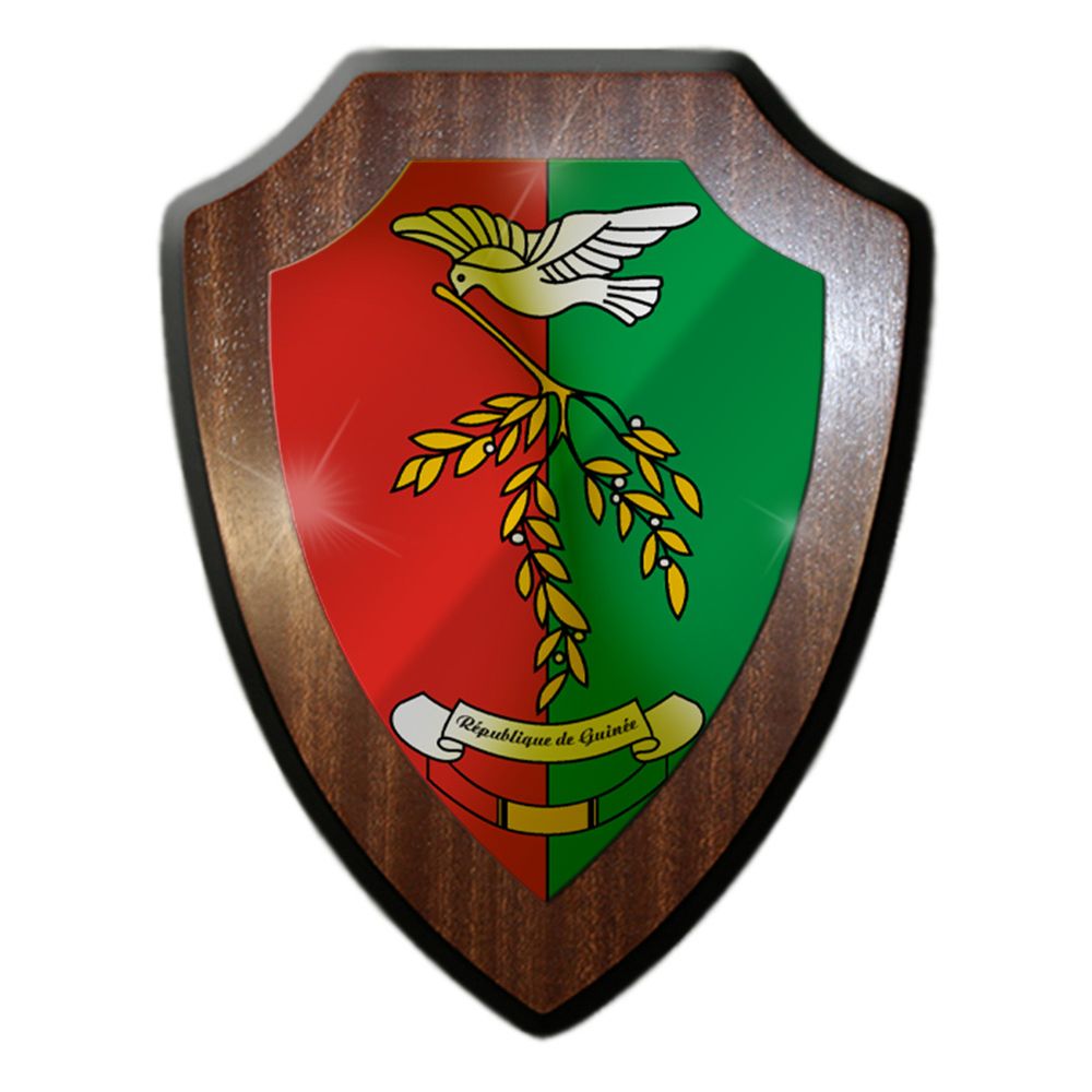 Wappenschild Guinea Staat Senegal Mali Elfenbeinküste Liberia Sierra #35129