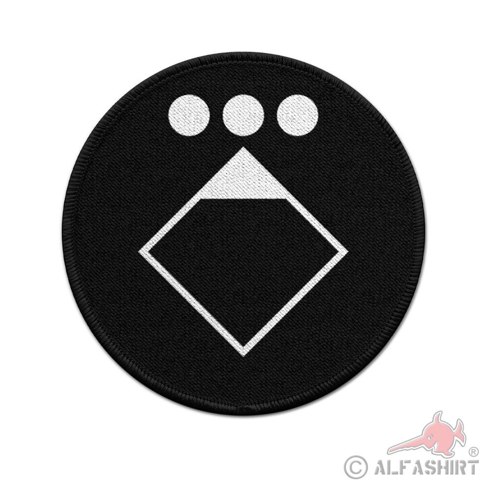 Patch round 7.5 cm train leader ZF ZFü fire brigade line command train #42307