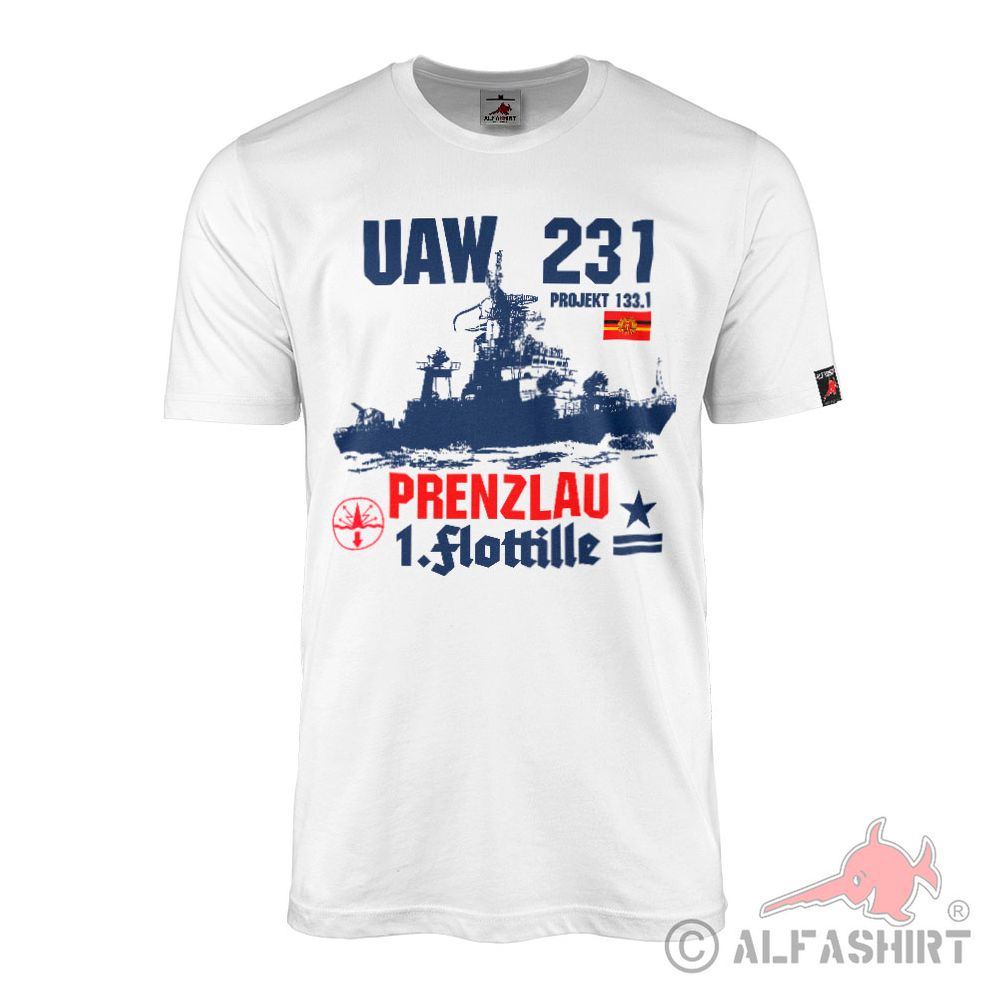 UAW 231 Prenzlau Projekt 133 1 Parchim-Klasse Volksmarine Marine T-Shirt #40742