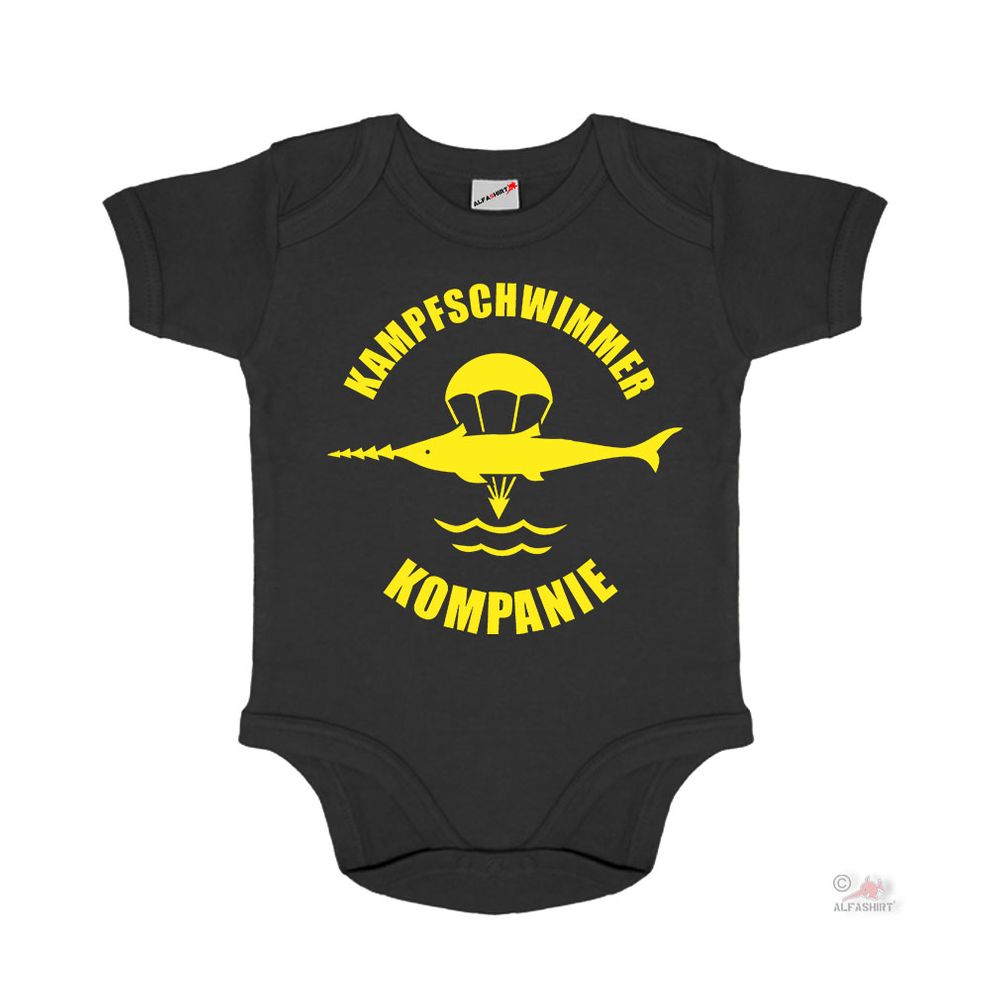 Baby Rompers Kampfschwimmer Kompanie Eckernförde Bundesmarine Schwimmer # 30649