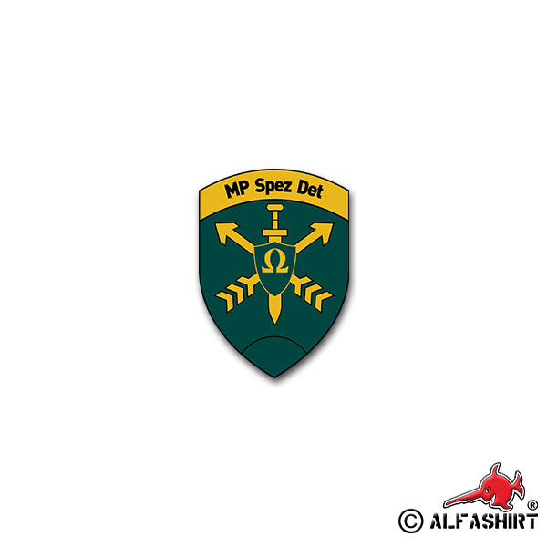 Aufkleber/Sticker Militärpolizei Spezial Detachement KSK MP Spez Det 5x7cm#A2276