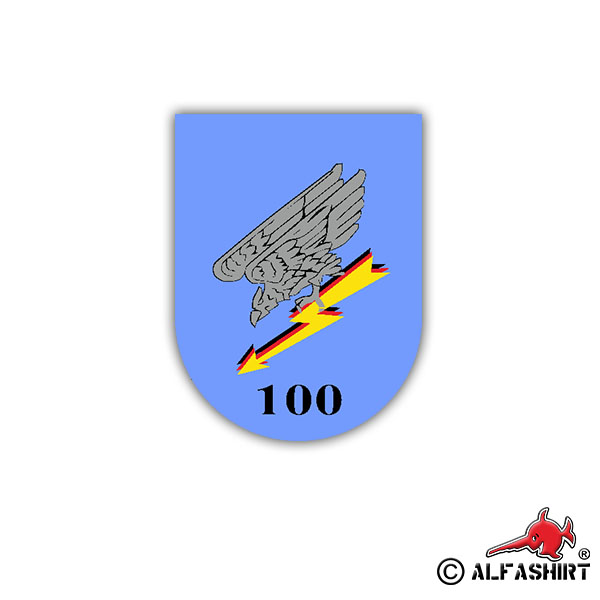 Sticker lFmKp 100 DSO light communication company BW 7x5cm # A980