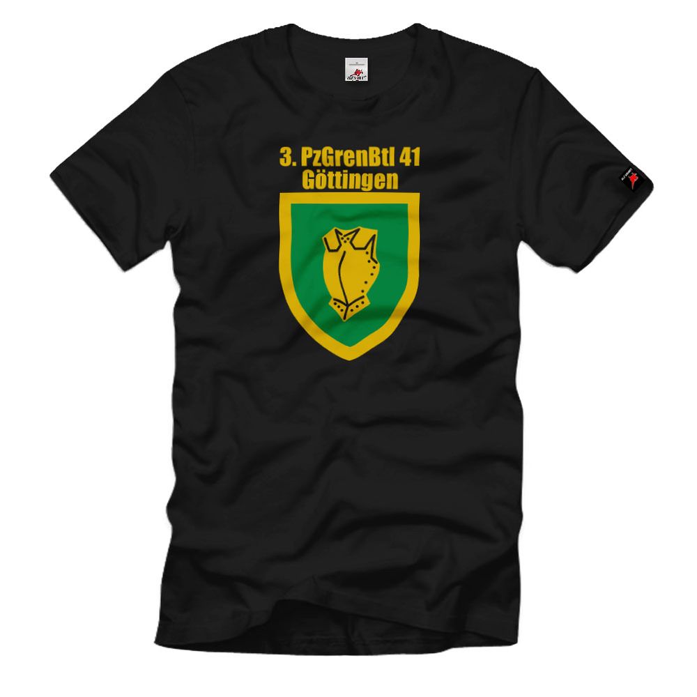 3 PzGrenBtl 41 Göttingen Bundeswehr Panzer Grenadier Battalion T-Shirt # 35000