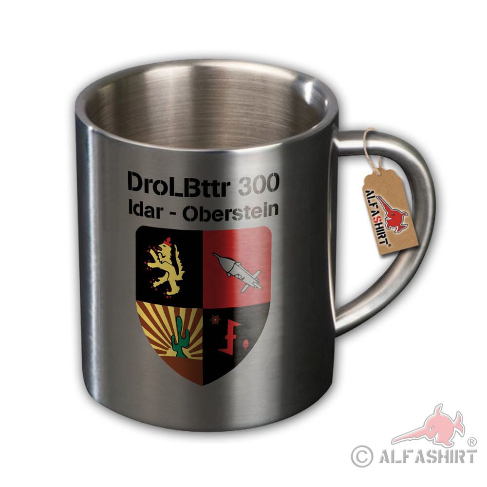 Metalltasse DroLBttr 300 Lehrübung Artillerie Lehrgang Truppenführer #43366