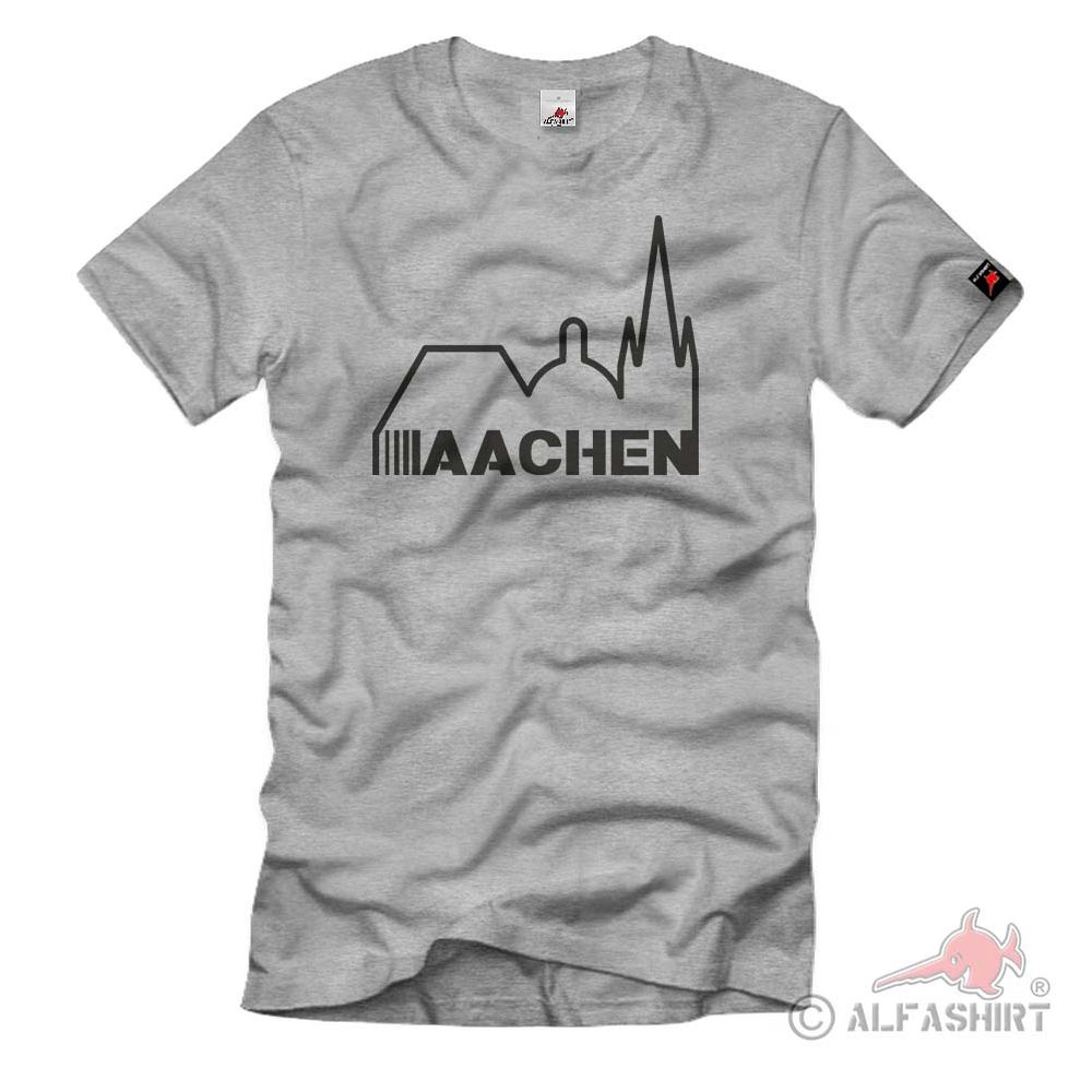 Aachener Dom Städteregion Metropole Heimat Liebe T-Shirt#376