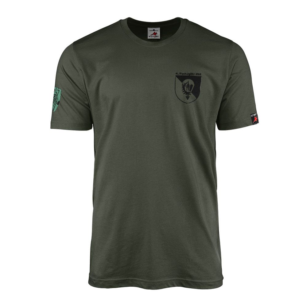 T-Shirt 4th Company FschJgBtl Paratrooper Battalion 252 AMF #46537