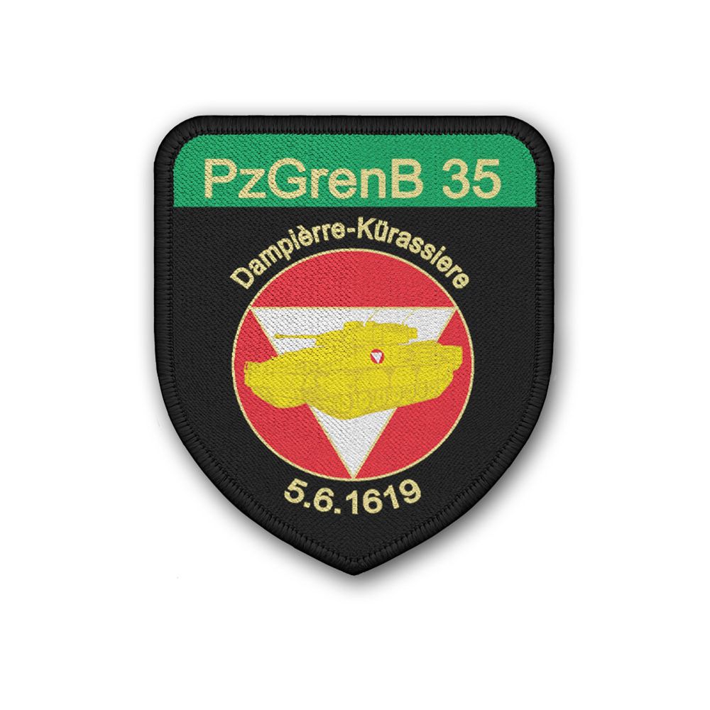 Patch 7,5x6,5cm Panzergrenadierbataillon 35 PzGrenB 35 Österreich #47815
