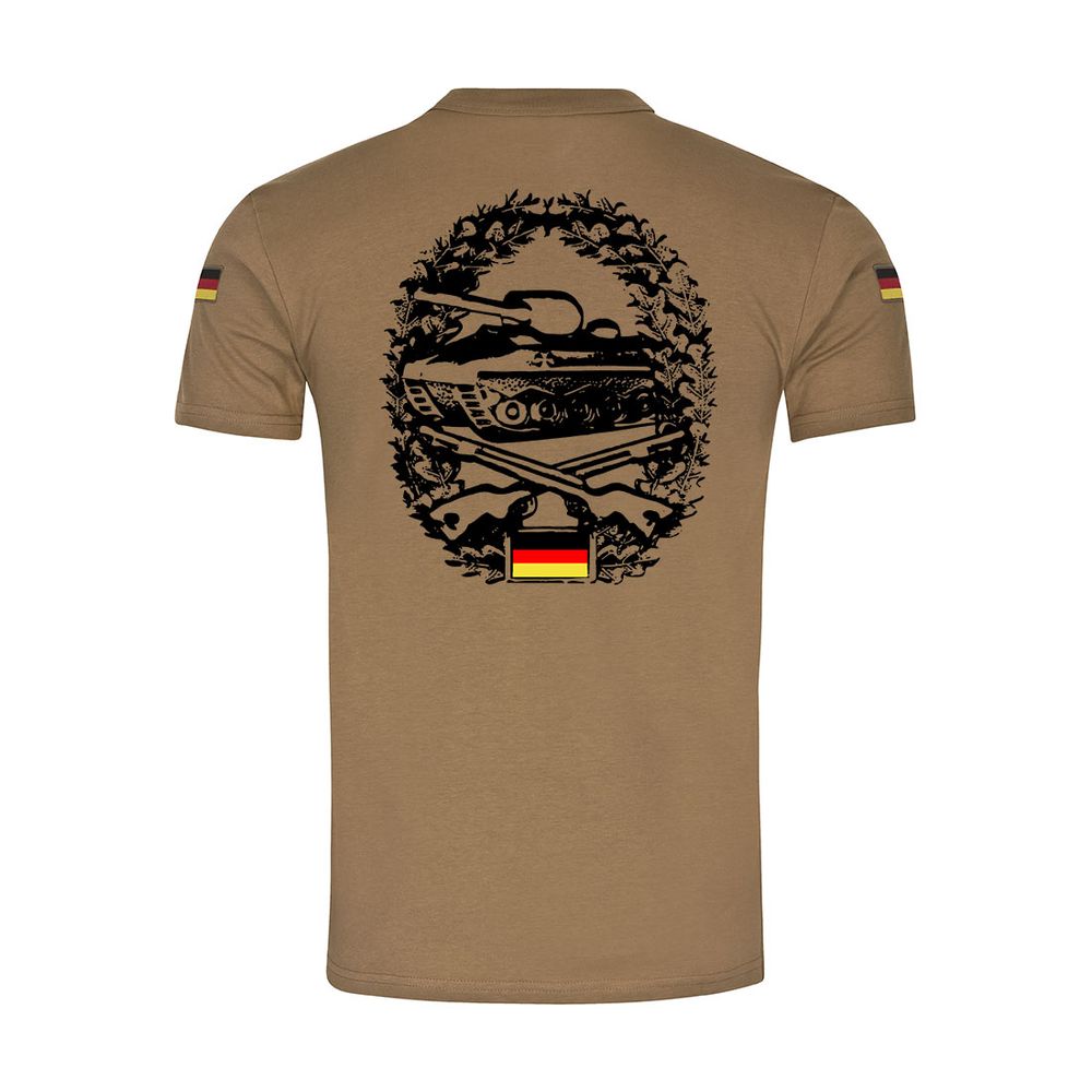 BW Tropics PzGren Skull Panzergrenadier Bundeswehr Tropical Shirt T-Shirt # 31874