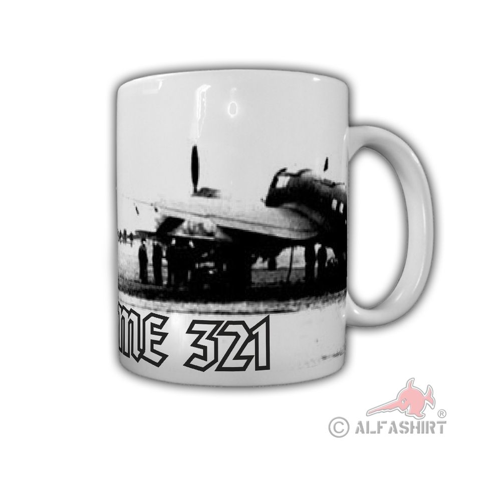 Me 321 Messerschmitt fighter jet airport unit troop mug # 29189