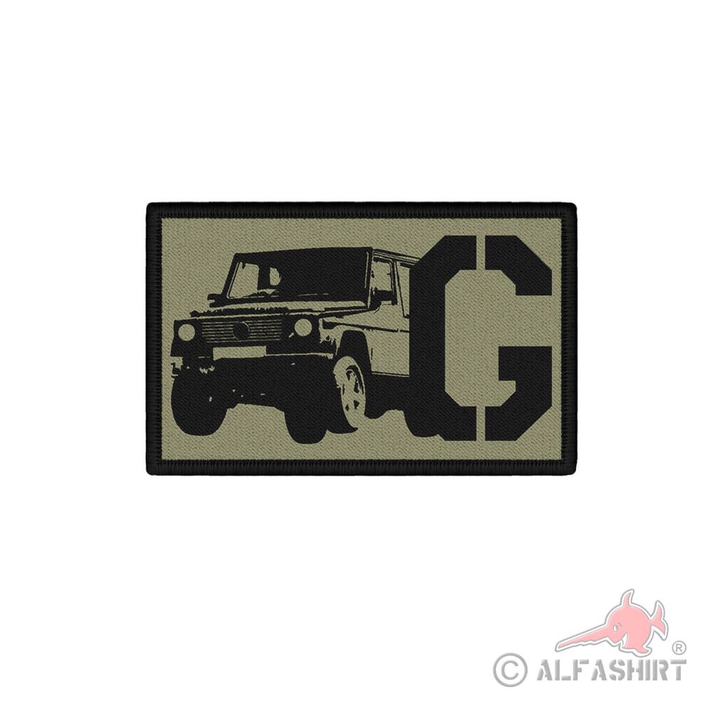 Patch 7,5x4,5 G-Klasse BW Geländewagen Armee Bundeswehr 230 250 Diesel  #40982
