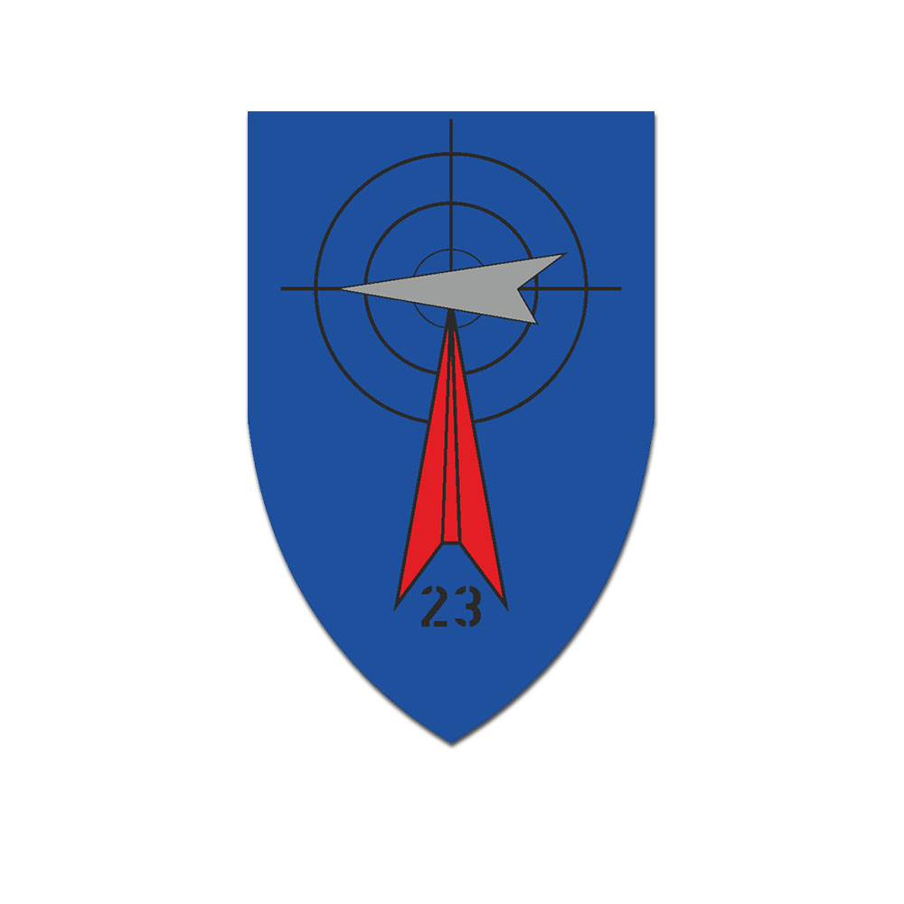 FlaRakGrp - FlaRakBtl 23 anti-aircraft missile battalion sticker 7cm # A5566