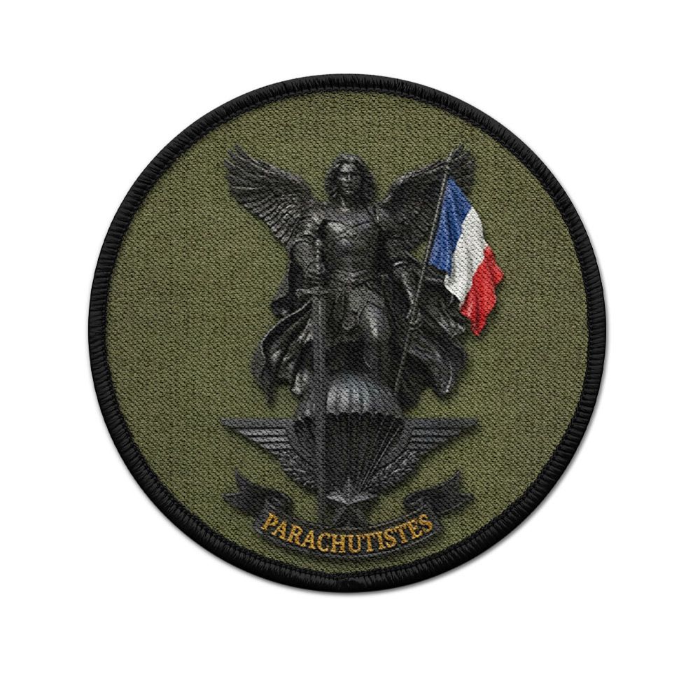 Patch Archangel Michael Parachutists Paratrooper Military Tricolor #47525