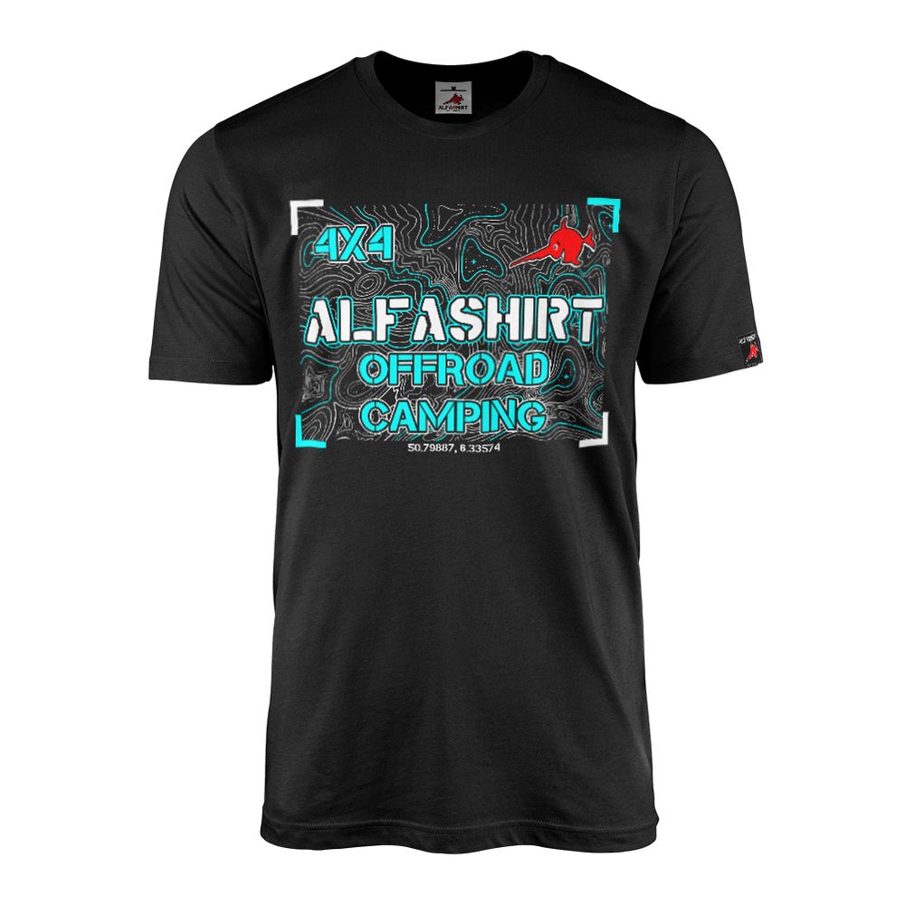 Overland Alfashirt 4X4 Allrad Camping Geländewagen T-shirt  #46871 Overland Alfashirt 4X4 Allrad Camping Geländewagen T-shirt  #46871