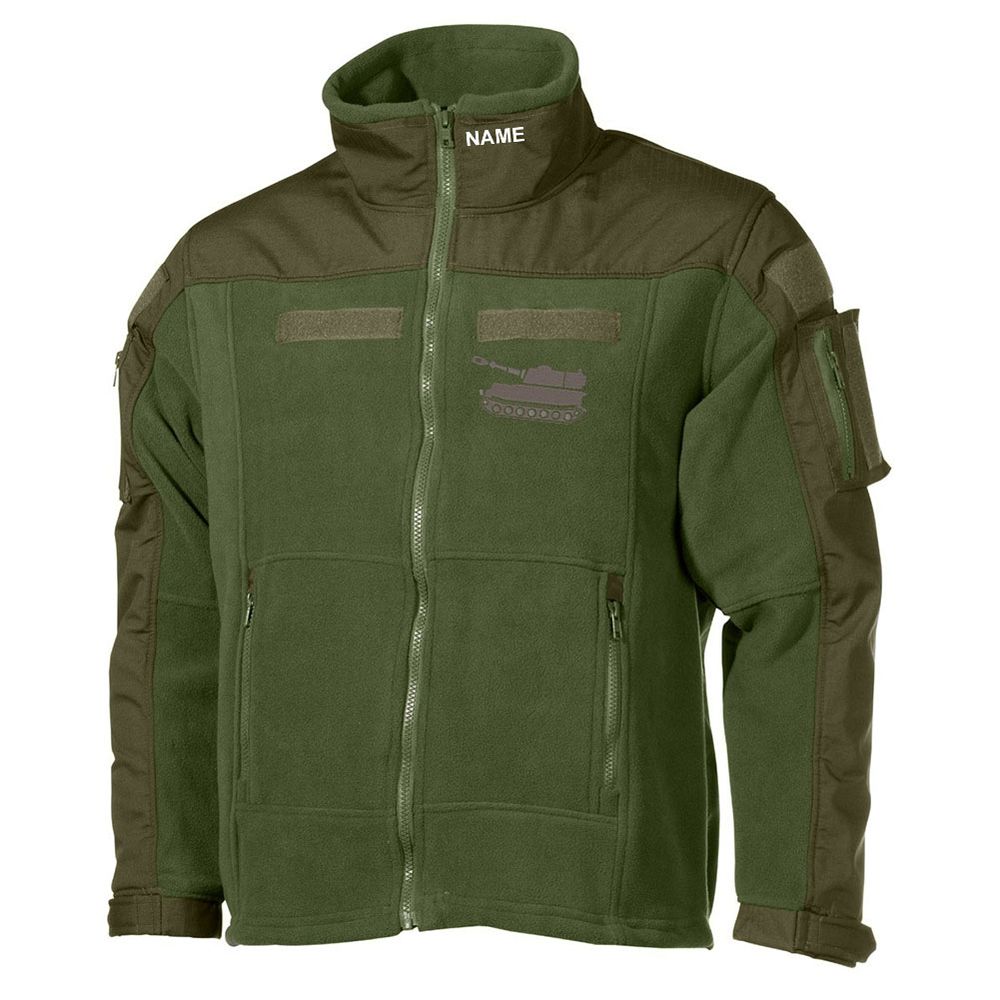 Fleecejacke M109 Haubitze Panzerartillerie Bundeswehr Nato #43473
