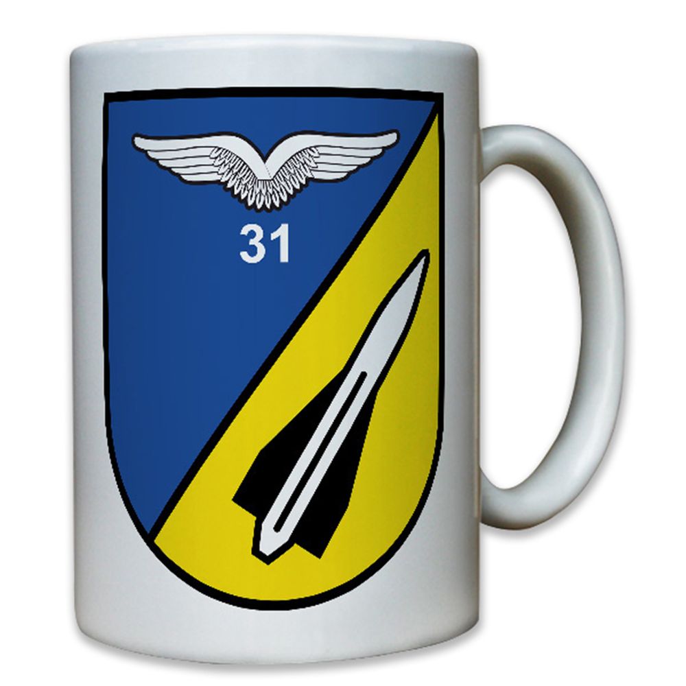 FlaRak 31 Flugabwehr Hawk Bundeswehr Bw Luftwaffe Abzeichen - Tasse #8543