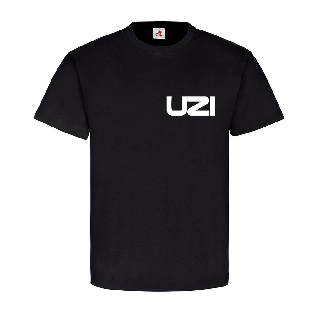 Maschinenpistole Israel Waffe Mp4 Uzi - T Shirt #6131
