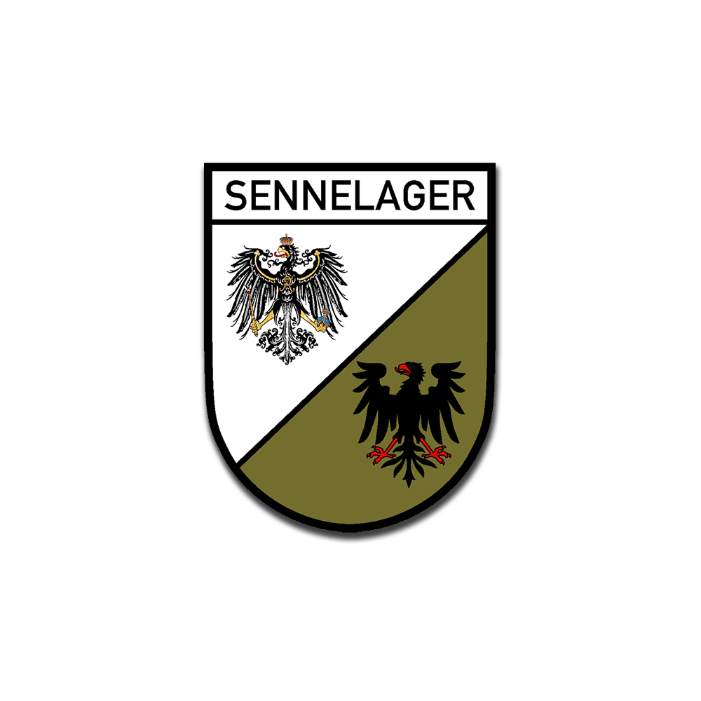 Military training area Sennelager Bundeswehr TrÜbPl Senne Paderborn 7cm # A5653