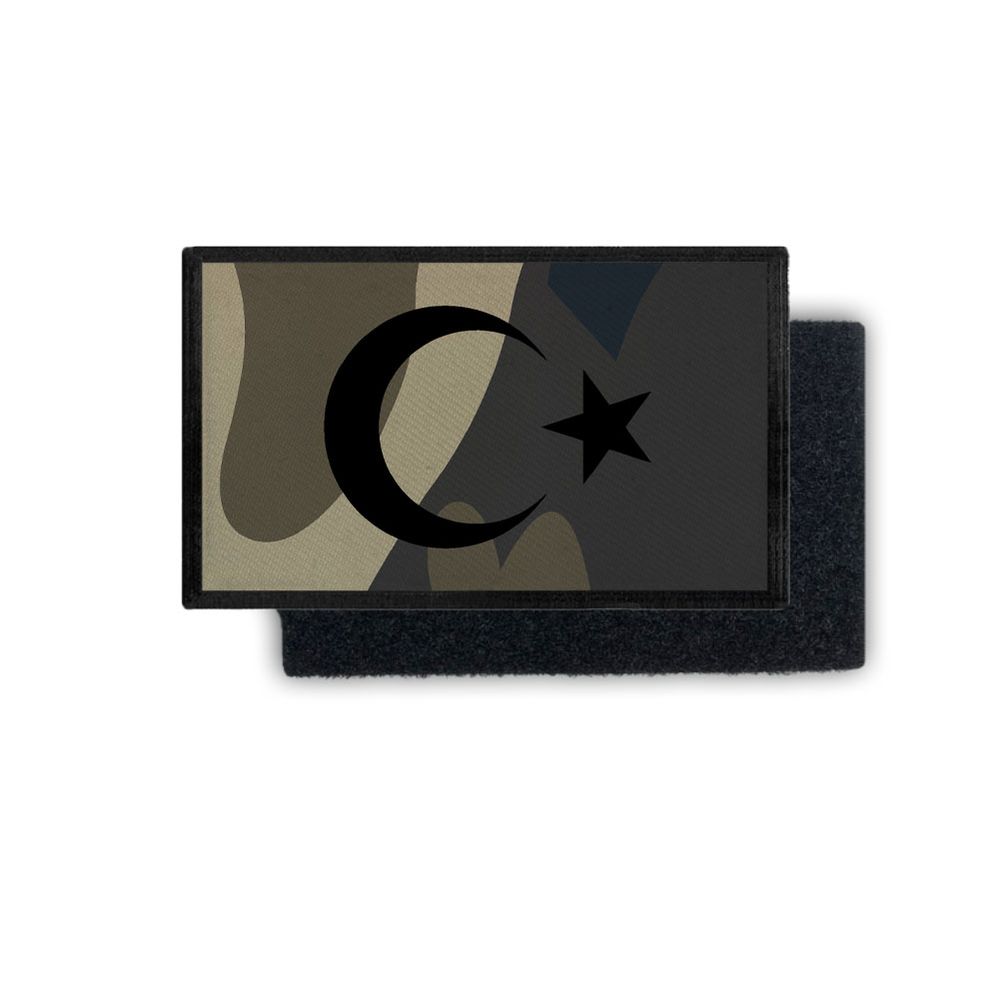 Patch Türkei Army Tarnmuster Flagge Türke Stern Uniform Armee 9,8x6cm#34929