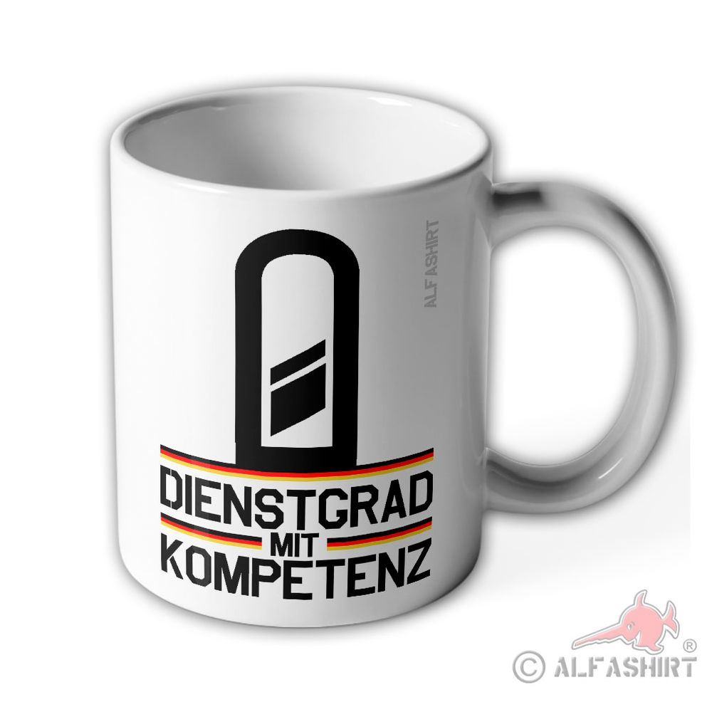 Tasse Stabskorporal Heer OR4 Bundeswehr Dienstgrad #38780