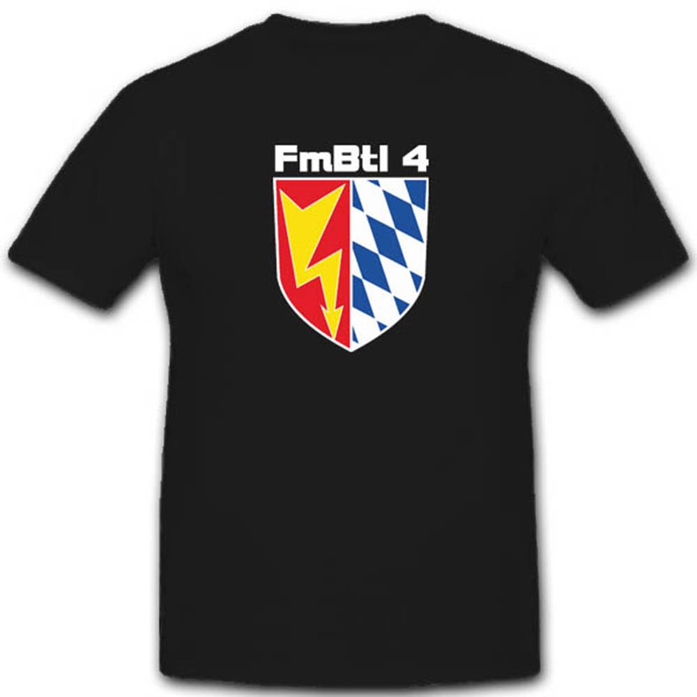 FmBtl 4 Fernmeldebataillon 4 Bundeswehr Wappen Abzeichen  T Shirt #3361