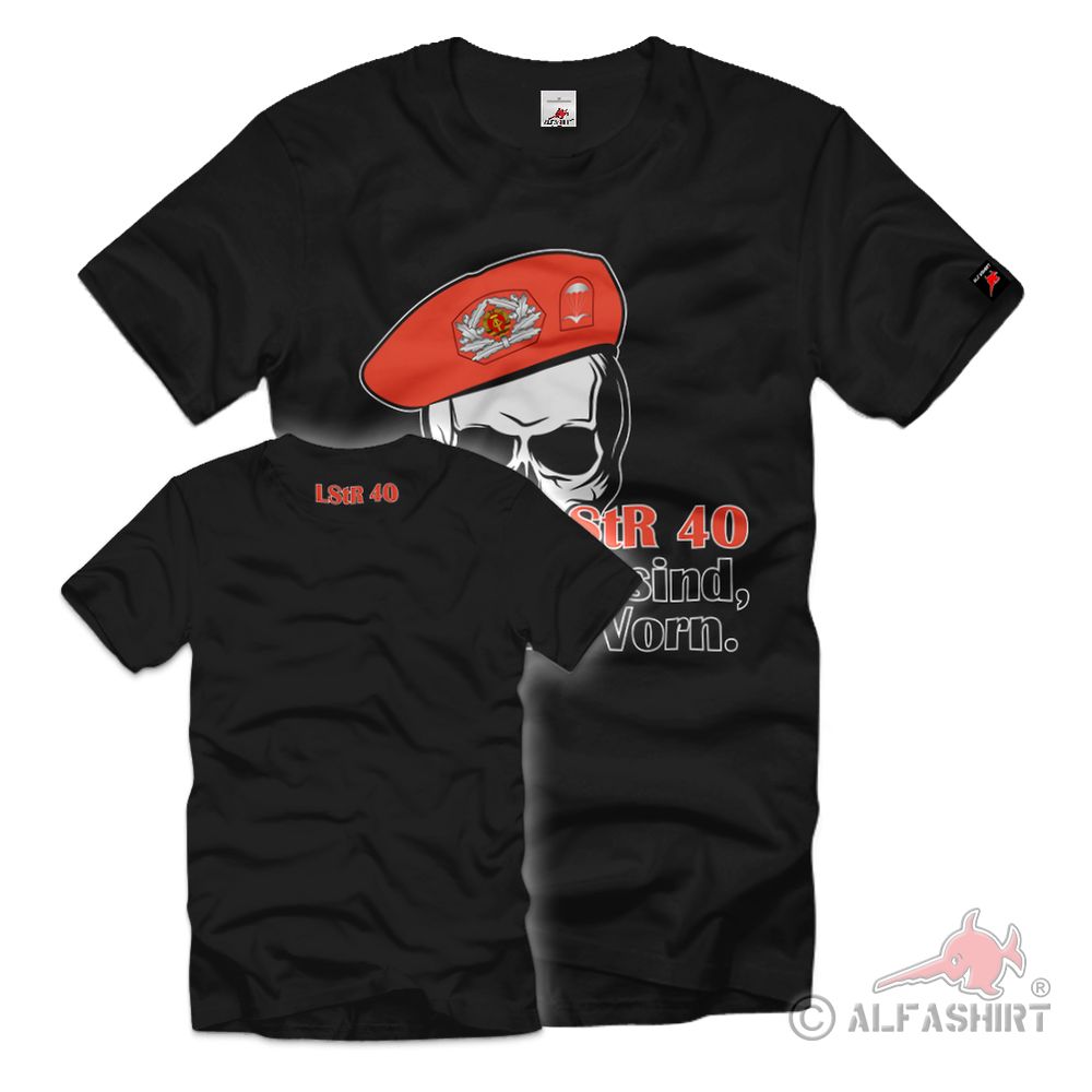 LStR 40 Willi Sänger NVA Luftsturmregiment DDR Volksarmee - T Shirt #38573