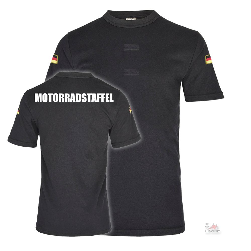 BW Tropics Black Motorcycle Squadron Bundeswehr Military Operation Motorcycle #42268