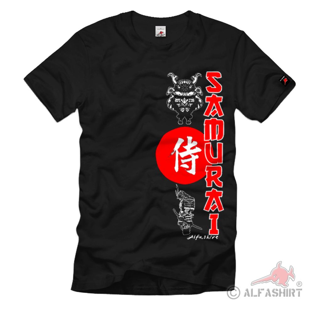 Samurai Japan Shogun Soldat Krieger Japanischer T-Shirt #35706