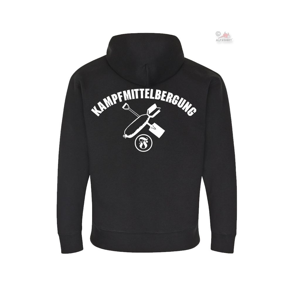 Hoodie Kampfmittelbergung Pionier Kmapfmittl-Räumer Sprengmeister #24394
