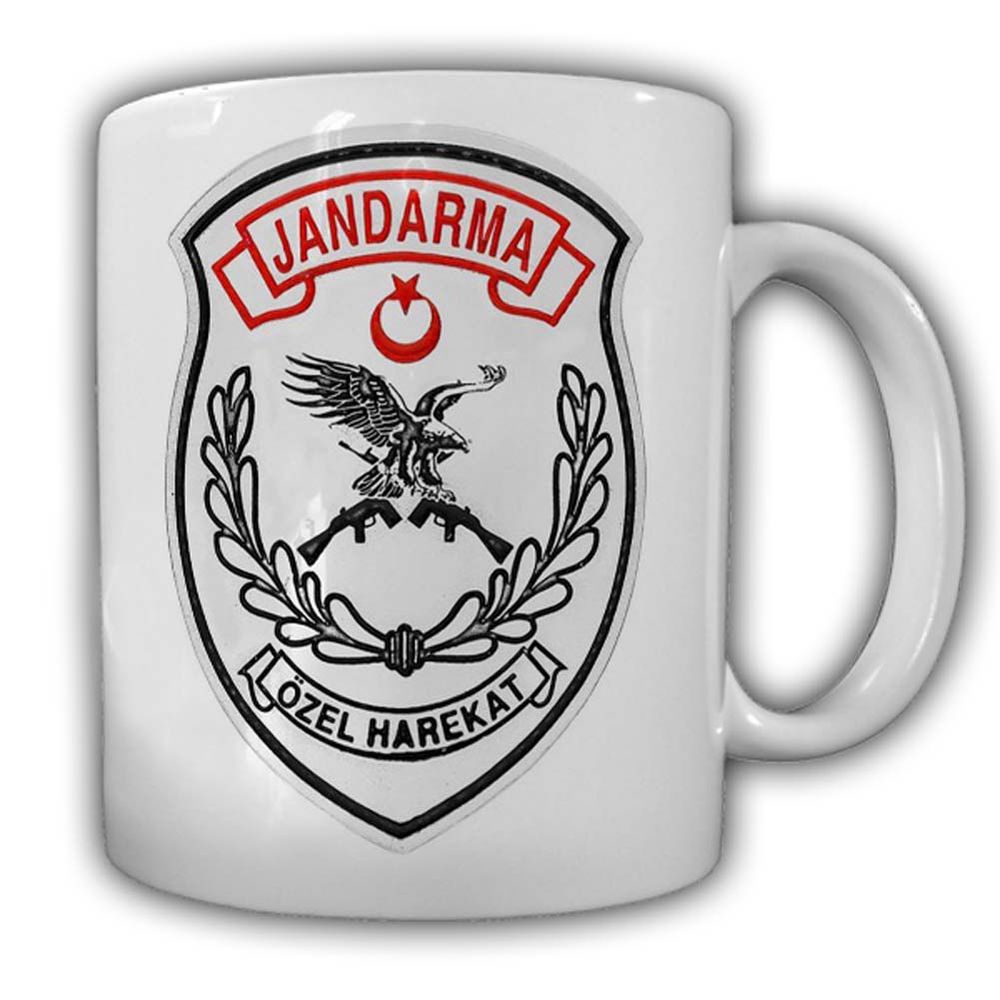 Jandarma Özel Harekat Tasse Polizei Türkei Türkey Istanbul ABzeichen  #24264