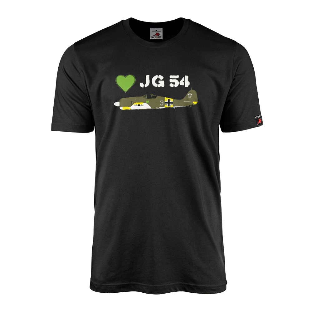 Grünherzgeschwader Jagdgeschwader Jg51 Militär Luftwaffe WK Einheit TShirt #1907