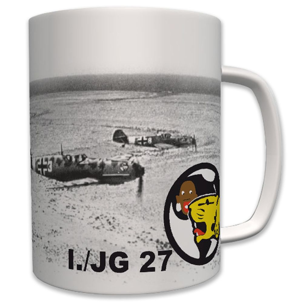 Jg27 Jagd Geschwader 27 Luftwaffe WK Wappen - Tasse Becher Kaffee #6413 