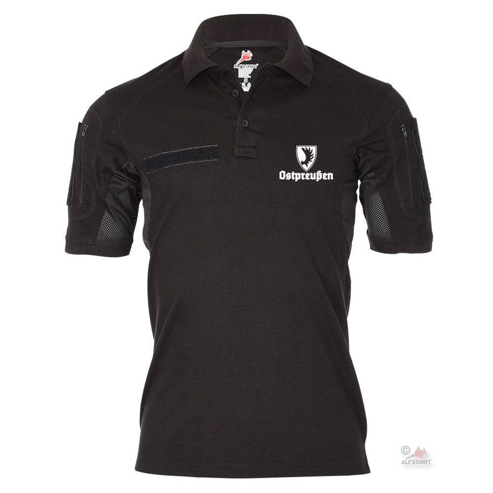 Tactical Poloshirt Alfa Ostpreußen Deutschland Schaufel Ostsee #19195 Tactical Poloshirt Alfa Ostpreußen Deutschland Schaufel Ostsee #19195