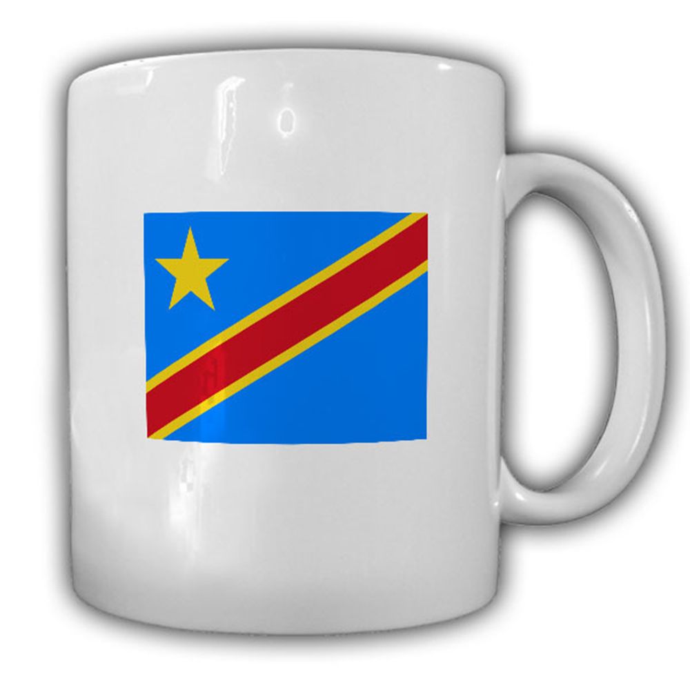 Fahne von Demokratische Republik Kongo République Démocratique - Tasse #13652