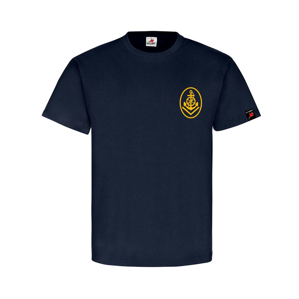Obermaat Technische Laufbahn Brustwappen Abzeichen Bootsmann Anker TShirt #31717