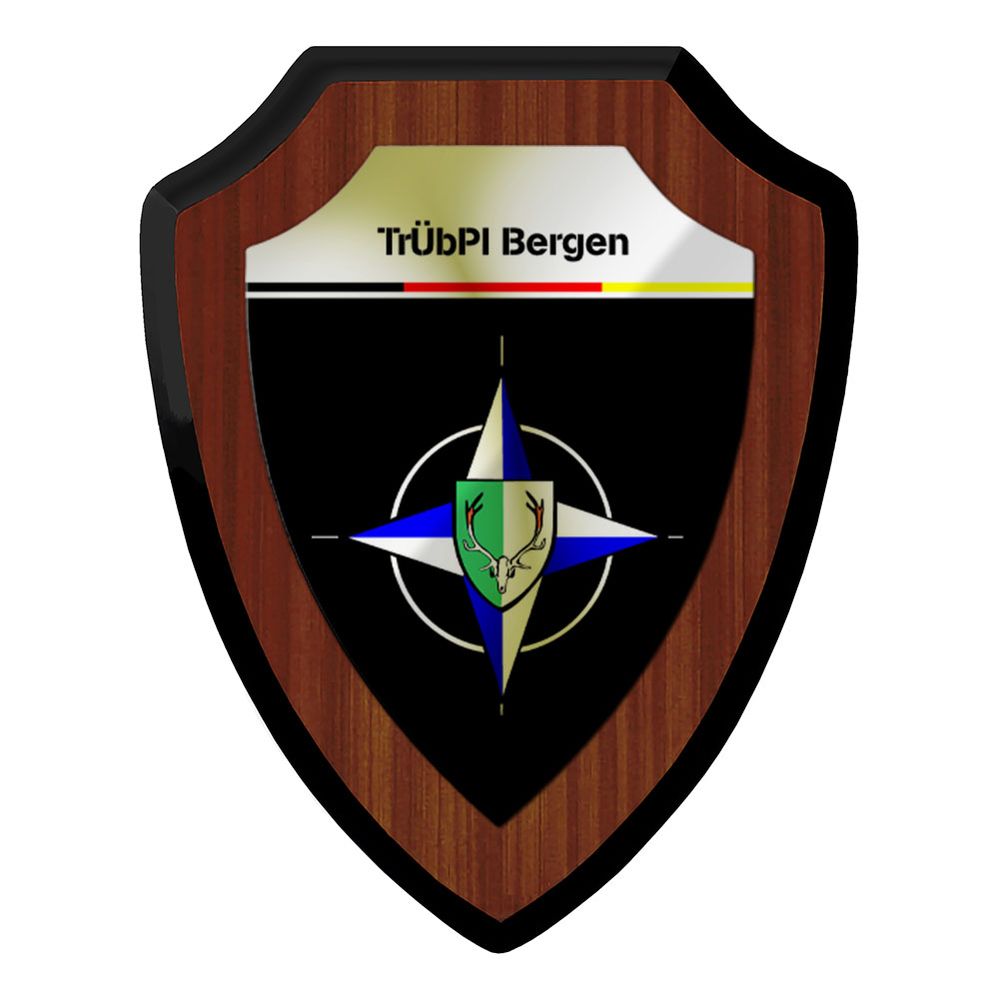 Heraldic shield TrÜbPl Bergen