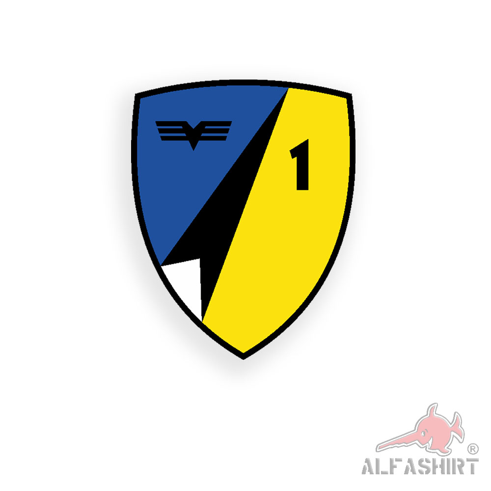 Sticker FKG 1 missile squadron BW Army Air Force 6x7cm A2681