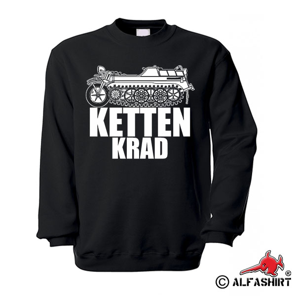 Kettenkrad Kettenkraftrad Typ HK 101 Oldtimer SdKfz2 Motorcycle Pullover # 15618